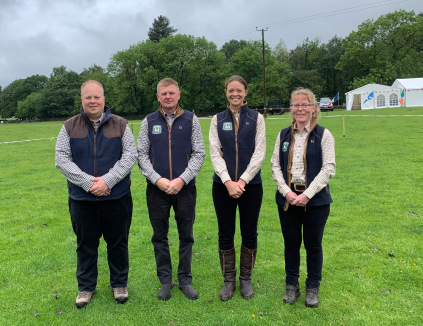 Chatsworth, The Kennel Club UK, retriever team event chatsworth, the danish team, Michael Schytt Christensen, Thomas Plamboeck, Louise Munchaus Adsbøl, Trine Christensen, Tone Christensenl